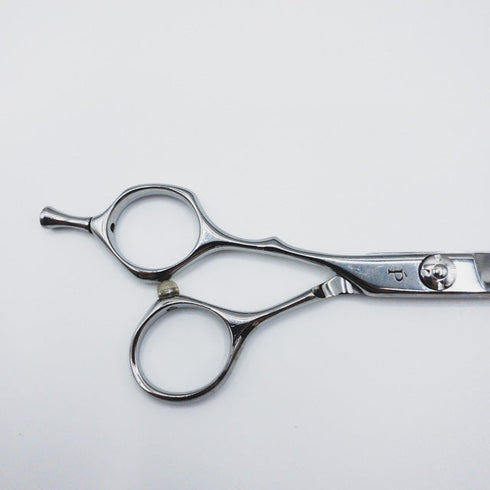 美品【LIPPSリップス】 オリジナル ロング シザー オフセット 理容 美容ハサミ 美容師 理容師 左利き 6.8インチ 中古 sc533