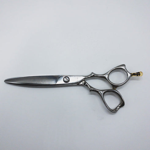 【ヒカリシザーズHIKARI光シザーHIKARI SCISSORS】B-DRY COSMOS164 ドライカット シザー オフセット 理容 美容ハサミ 美容師 理容師 右利き 6.1インチ 中古 sc537