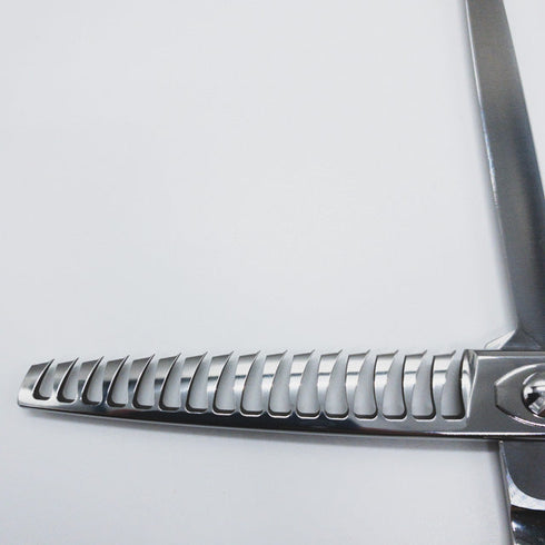 新品未使用【内海ウツミUTSUMI】U&U BL675EV トリミングシザー 右利き セニング トリマー ペット 6.75インチ 中古 sc1793