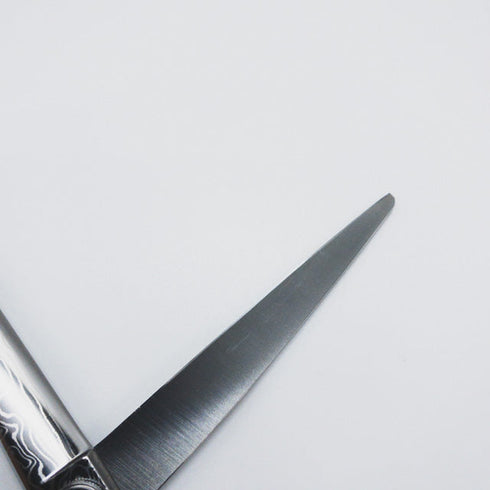 新品未使用【内海ウツミUTSUMI】MX165/40 ダマスカス シザー オフセット 理容 美容ハサミ 美容師 理容師 右利き 6.5インチ 中古 sc2459