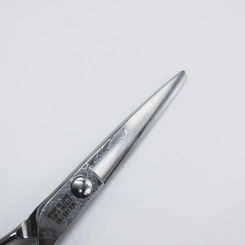 新品未使用【内海ウツミUTSUMI】MX165/40 ダマスカス シザー オフセット 理容 美容ハサミ 美容師 理容師 右利き 6.5インチ 中古 sc2459