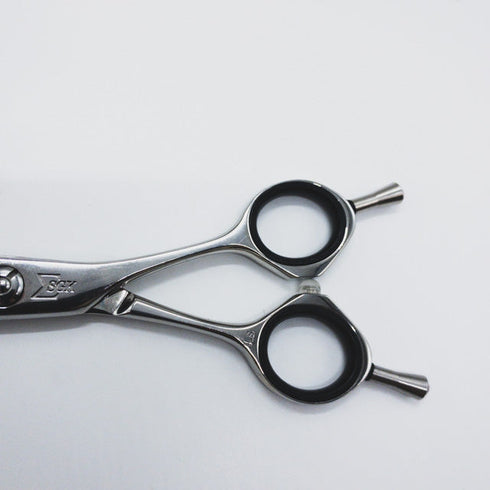 美品【三和技研SANWA SGK】JFS-T22 メガネ シザー セニング 美容ハサミ すきばさみ 美容師 理容師 約10~20% 右利き 5.8インチ 中古 sc568