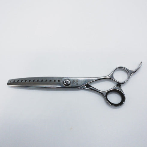 【ジョーウェルJOEWELL】JGT-X13G オフセット シザー セニング 美容ハサミ すきばさみ 美容師 理容師 約80% 右利き 6.3インチ 中古 sc580