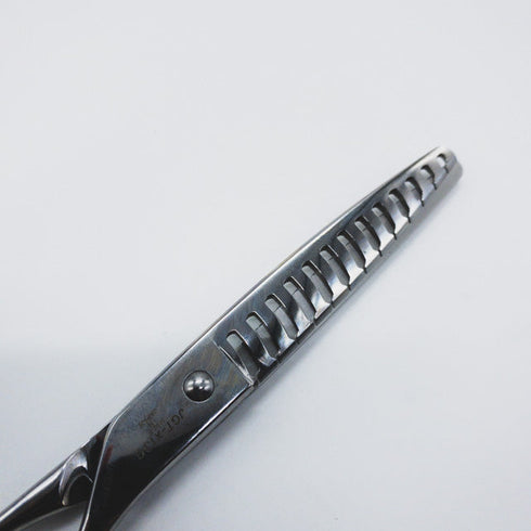 【ジョーウェルJOEWELL】JGT-X13G オフセット シザー セニング 美容ハサミ すきばさみ 美容師 理容師 約80% 右利き 6.3インチ 中古 sc580