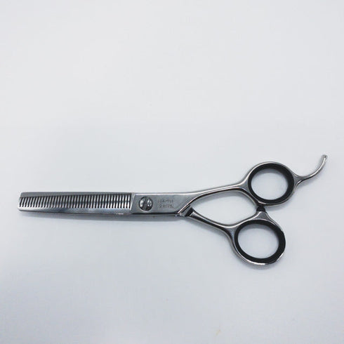 美品【日本ペット文化学院】40C トリミングシザー 右利き セニング トリマー ペット 5.8インチ 中古 sc592