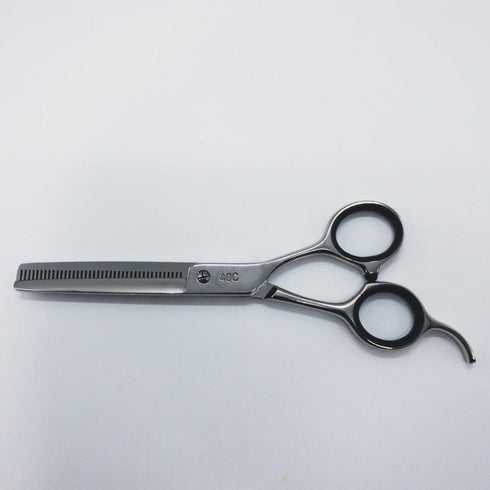 美品【日本ペット文化学院】40C トリミングシザー 右利き セニング トリマー ペット 5.8インチ 中古 sc592