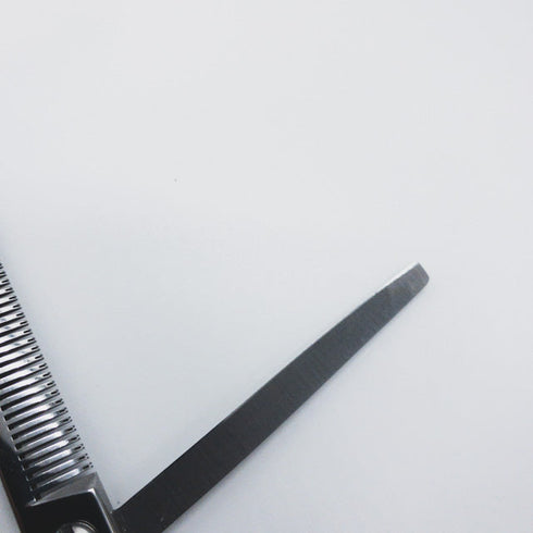 美品【日本ペット文化学院】40C トリミングシザー 右利き セニング トリマー ペット 5.8インチ 中古 sc592