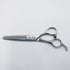 【ヒカリシザーズHIKARI光シザーHIKARI SCISSORS】6032 オフセット シザー セニング 美容ハサミ すきばさみ 美容師 理容師 約40% 右利き 6インチ 中古 sc596