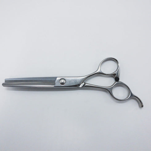 【ハヤシシザーズ ハヤシシザーHAYASHI SCISSORS】 オフセット シザー セニング 美容ハサミ すきばさみ 美容師 理容師 約10~20% 右利き 6インチ 中古 sc605