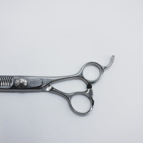 【ハヤシシザーズ ハヤシシザーHAYASHI SCISSORS】 オフセット シザー セニング 美容ハサミ すきばさみ 美容師 理容師 約10~20% 右利き 6インチ 中古 sc605
