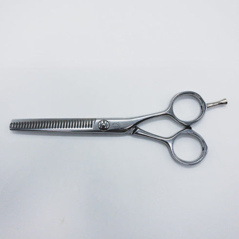 【ミズタニシザーズ ミズタニシザーMIZUTANI SCISSORS】Pixy SHAGGY-30 メガネ シザー セニング 美容ハサミ すきばさみ 美容師 理容師 約5~10% 右利き 5.5インチ 中古 sc609