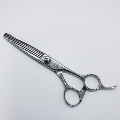 【ミズタニシザーズ ミズタニシザーMIZUTANI SCISSORS】 オフセット シザー セニング 美容ハサミ すきばさみ 美容師 理容師 約20~30% 右利き 6インチ 中古 sc611