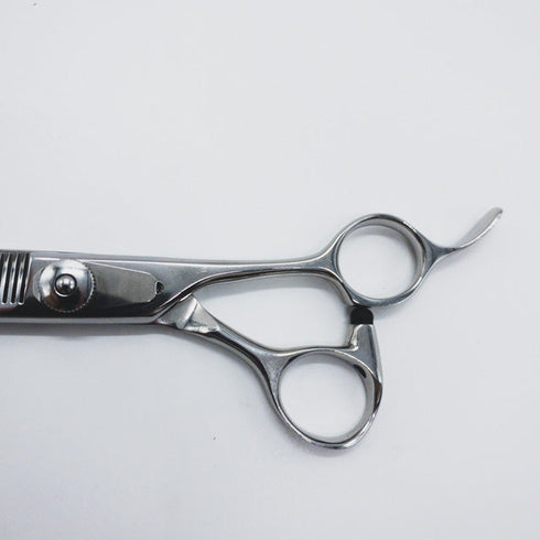 【ミズタニシザーズ ミズタニシザーMIZUTANI SCISSORS】 オフセット シザー セニング 美容ハサミ すきばさみ 美容師 理容師 約20~30% 右利き 6インチ 中古 sc611