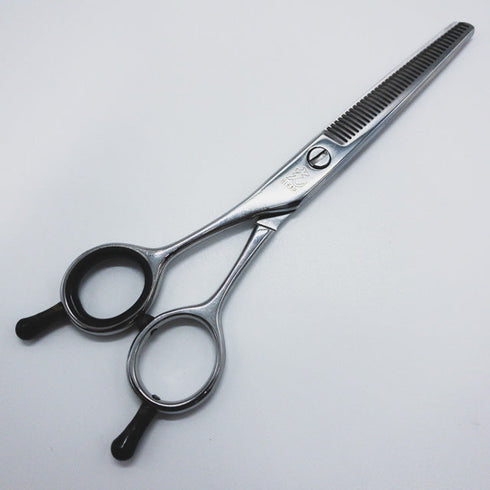 【ヒカリシザーズHIKARI光シザーHIKARI SCISSORS】LT-37 メガネ シザー セニング 美容ハサミ すきばさみ 美容師 理容師 約25% 左利き 5.75インチ 中古 sc614