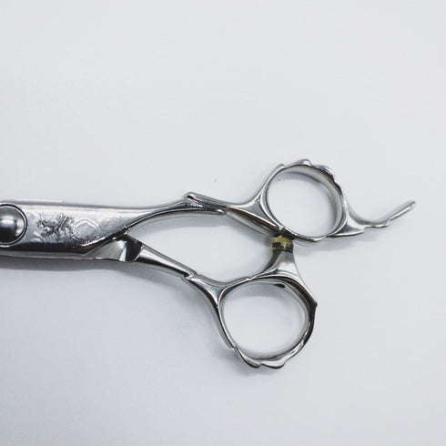 【トラックスシザーズ トラックスシザーTRACKS SCISSORS】PEACE シザー オフセット 理容 美容ハサミ 美容師 理容師 右利き 5.9インチ 中古 sc615