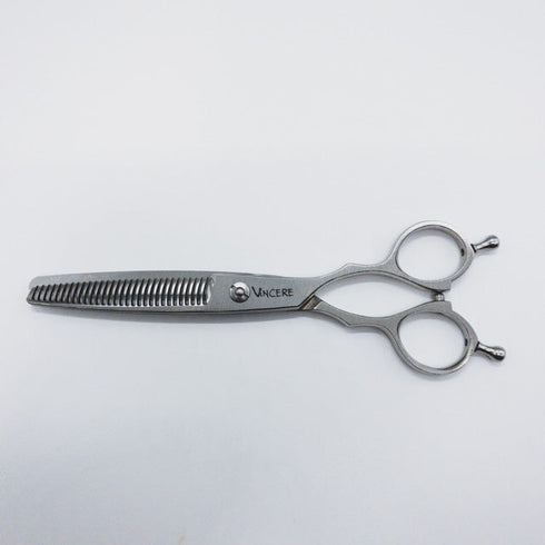 美品【ヴィンチェーレVincere】CS30ⅡG メガネ シザー セニング 美容ハサミ すきばさみ 美容師 理容師 約15~25% 右利き 6インチ 中古 sc625
