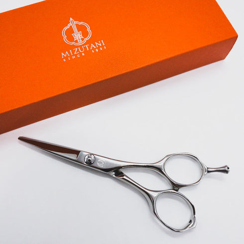 【ミズタニシザーズ ミズタニシザーMIZUTANI SCISSORS】Pixy5.2ピクシー シザー メガネ 理容 美容ハサミ 美容師 理容師 右利き 5.2インチ 中古 sc626