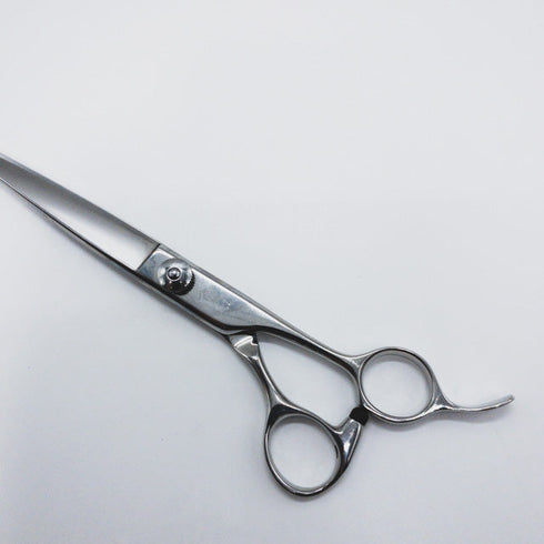 【ミズタニシザーズ ミズタニシザーMIZUTANI SCISSORS】SOLID シザー オフセット 理容 美容ハサミ 美容師 理容師 右利き 7インチ 中古 sc629