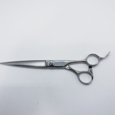 【ミズタニシザーズ ミズタニシザーMIZUTANI SCISSORS】SOLID シザー オフセット 理容 美容ハサミ 美容師 理容師 右利き 7インチ 中古 sc629