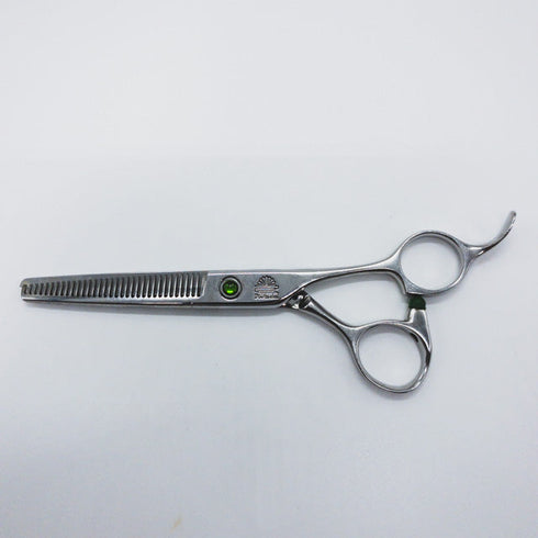 【菊水kikusui】Upright5.5 オフセット シザー セニング 美容ハサミ すきばさみ 美容師 理容師 約20~30% 右利き 5.7インチ 中古 sc630