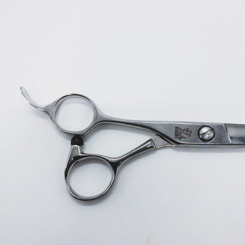 【ヒカリシザーズHIKARI光シザーHIKARI SCISSORS】L605 シザー オフセット 理容 美容ハサミ 美容師 理容師 左利き 6インチ 中古 sc631
