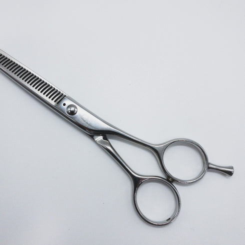 【ミズタニシザーズ ミズタニシザーMIZUTANI SCISSORS】Re-tro THINNING 30レトロ メガネ シザー セニング 美容ハサミ すきばさみ 美容師 理容師 約30% 右利き 5.7インチ 中古 sc637