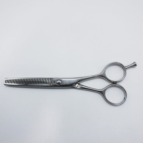 【ミズタニシザーズ ミズタニシザーMIZUTANI SCISSORS】Re-tro THINNING 30レトロ メガネ シザー セニング 美容ハサミ すきばさみ 美容師 理容師 約30% 右利き 5.7インチ 中古 sc637