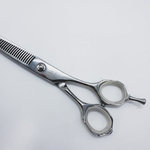 【ミズタニシザーズ ミズタニシザーMIZUTANI SCISSORS】Pixy THINNING 30ピクシー メガネ シザー セニング 美容ハサミ すきばさみ 美容師 理容師 約20~25% 右利き 6インチ 中古 sc641