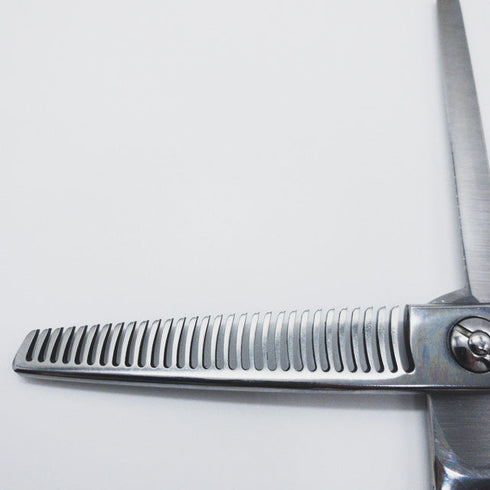 【ミズタニシザーズ ミズタニシザーMIZUTANI SCISSORS】Pixy THINNING 30ピクシー メガネ シザー セニング 美容ハサミ すきばさみ 美容師 理容師 約20~25% 右利き 6インチ 中古 sc641