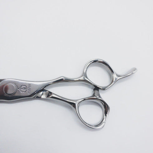 【ミズタニシザーズ ミズタニシザーMIZUTANI SCISSORS】CROSSOVER 225 USUBAウスバ逆刃 オフセット シザー セニング 美容ハサミ すきばさみ 美容師 理容師 約20~25% 右利き 5.8インチ 中古 sc648