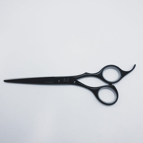 美品【ジョーウェルJOEWELL】ニューコバルトNC-6F シザー オフセット 理容 美容ハサミ 美容師 理容師 右利き 6インチ 中古 sc651