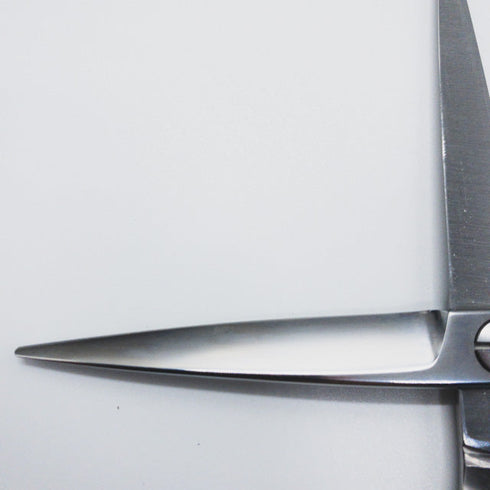 美品【ヴィンチェーレVincere】SP55S特殊粉末鋼 シザー オフセット 理容 美容ハサミ 美容師 理容師 右利き 5.5インチ 中古 sc653