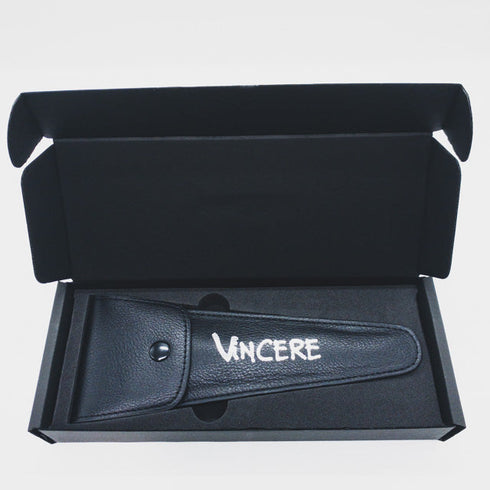 美品【ヴィンチェーレVincere】SP55S特殊粉末鋼 シザー オフセット 理容 美容ハサミ 美容師 理容師 右利き 5.5インチ 中古 sc653