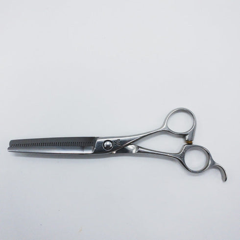【ナルトシザーズ ナルトシザーNARUTO SCISSORS】 オフセット シザー セニング 美容ハサミ すきばさみ 美容師 理容師 約% 右利き 6インチ 中古 sc664