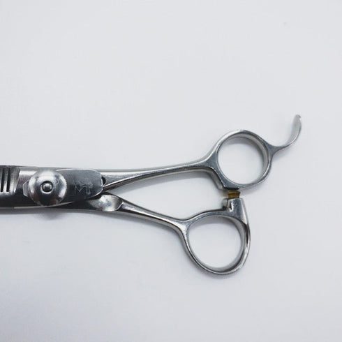 【ナルトシザーズ ナルトシザーNARUTO SCISSORS】 オフセット シザー セニング 美容ハサミ すきばさみ 美容師 理容師 約% 右利き 6インチ 中古 sc664