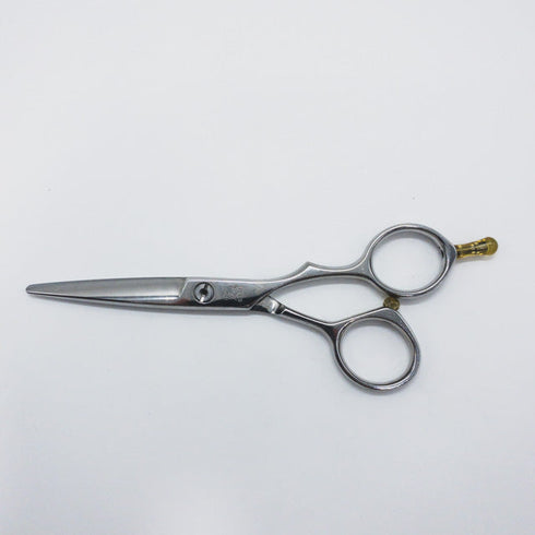 【ヒカリシザーズHIKARI光シザーHIKARI SCISSORS】E-2 シザー オフセット 理容 美容ハサミ 美容師 理容師 右利き 5.3インチ 中古 sc665