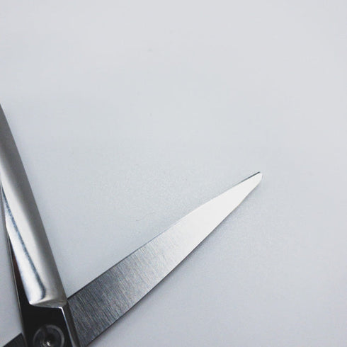 【ヒカリシザーズHIKARI光シザーHIKARI SCISSORS】E-2 シザー オフセット 理容 美容ハサミ 美容師 理容師 右利き 5.3インチ 中古 sc665