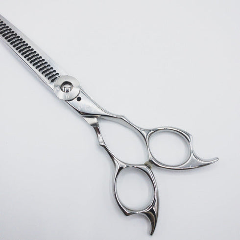 【フライングシザーズFLYING SCISSORS】スサノオウ凄ノ王SU3in1 メガネ シザー セニング 美容ハサミ すきばさみ 美容師 理容師 約20~30% 右利き 6.1インチ 中古 sc68