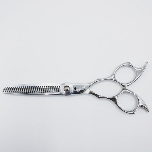 【フライングシザーズFLYING SCISSORS】スサノオウ凄ノ王SU3in1 メガネ シザー セニング 美容ハサミ すきばさみ 美容師 理容師 約20~30% 右利き 6.1インチ 中古 sc68
