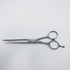 【マツザキMatsuzaki】M.M MATERIAL CIRCLE 600D カーブ シザー メガネ 理容 美容ハサミ 美容師 理容師 右利き 6インチ 中古 sc684