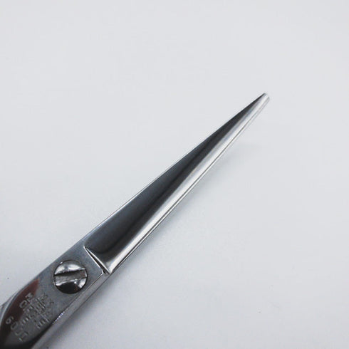 【マツザキMatsuzaki】M.M MATERIAL CIRCLE 600D カーブ シザー メガネ 理容 美容ハサミ 美容師 理容師 右利き 6インチ 中古 sc684
