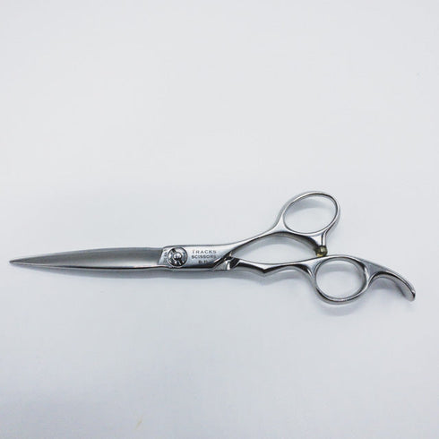 【トラックスシザーズ トラックスシザーTRACKS SCISSORS】DIA60 シザー オフセット 理容 美容ハサミ 美容師 理容師 右利き 6インチ 中古 sc694
