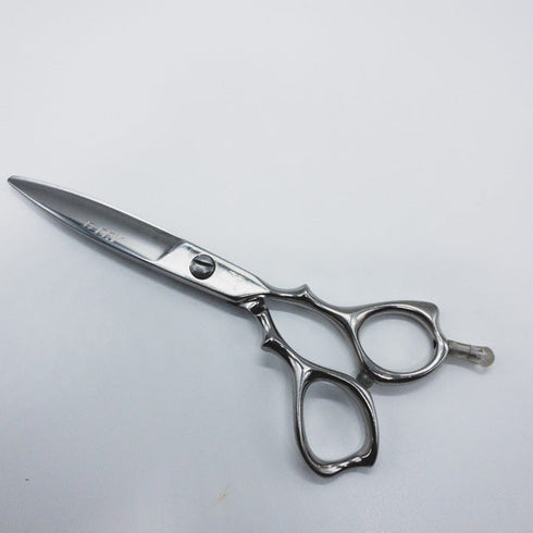 【ヒカリシザーズHIKARI光シザーHIKARI SCISSORS】B-DRY COSMOS163 ドライカット シザー オフセット 理容 美容ハサミ 美容師 理容師 右利き 5.6インチ 中古 sc696
