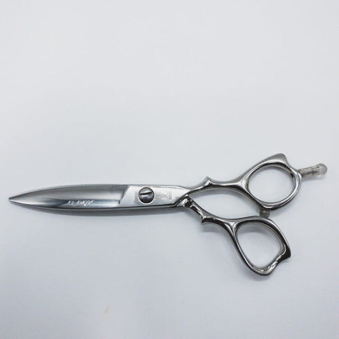 【ヒカリシザーズHIKARI光シザーHIKARI SCISSORS】B-DRY COSMOS163 ドライカット シザー オフセット 理容 美容ハサミ 美容師 理容師 右利き 5.6インチ 中古 sc696