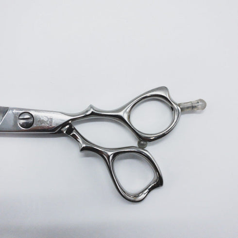 【ヒカリシザーズHIKARI光シザーHIKARI SCISSORS】B-DRY COSMOS163 ドライカット シザー オフセット 理容 美容ハサミ 美容師 理容師 右利き 5.6インチ 中古 sc696