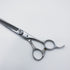 【ミズタニシザーズ ミズタニシザーMIZUTANI SCISSORS】BLACK-SMITH オフセット シザー セニング 美容ハサミ すきばさみ 美容師 理容師 約10~20% 右利き 6インチ 中古 sc701