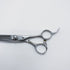 【ミズタニシザーズ ミズタニシザーMIZUTANI SCISSORS】BLACK-SMITH オフセット シザー セニング 美容ハサミ すきばさみ 美容師 理容師 約10~20% 右利き 6インチ 中古 sc701