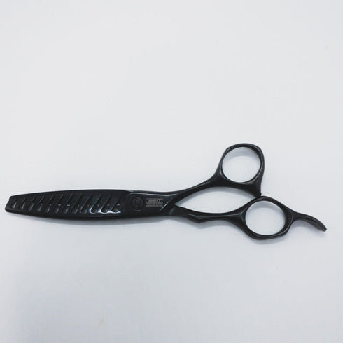 【ミズタニシザーズ ミズタニシザーMIZUTANI SCISSORS】SCHOREM MASTER 12シュコーラムマスター オフセット シザー セニング 美容ハサミ すきばさみ 美容師 理容師 約35~45% 右利き 6インチ 中古 sc705