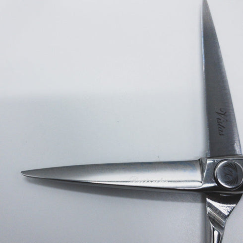 【ナルトシザーズ ナルトシザーNARUTO SCISSORS】クラブヴィスタMⅠG M-ⅠG シザー オフセット 理容 美容ハサミ 美容師 理容師 右利き 5.7インチ 中古 sc706