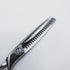 【ミズタニシザーズ ミズタニシザーMIZUTANI SCISSORS】Acroleaf WIDE K-15アクロリーフワイド オフセット シザー セニング 美容ハサミ すきばさみ 美容師 理容師 約5~15% 右利き 5.8インチ 中古 sc708